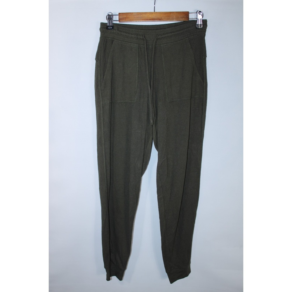 ALO Yoga Women's XS Dark Green Elastic Waist Joggers